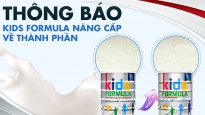 Thông báo: Kids Formula có sự nâng cấp về thành phần