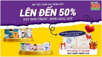 Đặt đơn trước, rước DEAL hời lên đến 50% và nhiều quà tặng giá trị khác