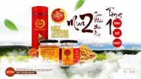 Tặng 1 bình giữ nhiệt cao cấp khi mua 2 sản phảm Đông Trùng Hạ Thảo bất kỳ của Nhị Nguyên Đường