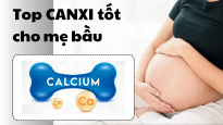 5 loại canxi cho bà bầu tốt, được cấp phép lưu hành tại Việt Nam