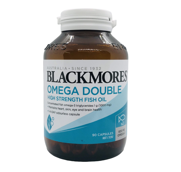 Blackmore Omega Double High Strength Fish Oil Viên uống bổ sung dầu
