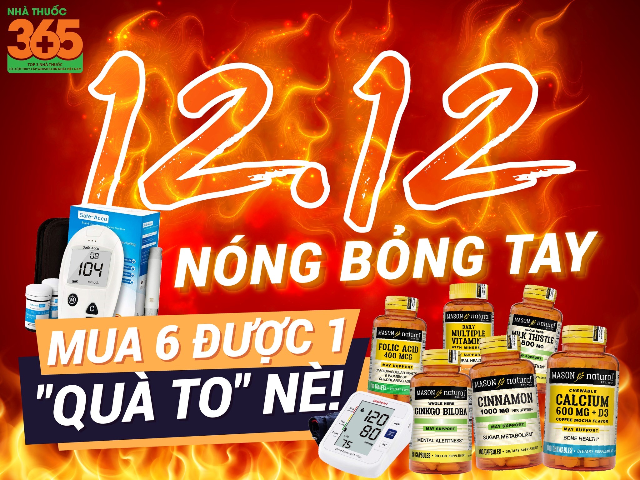 3.6 Sale sốc – giá hời từ thương hiệu Mason Natural (Mỹ)