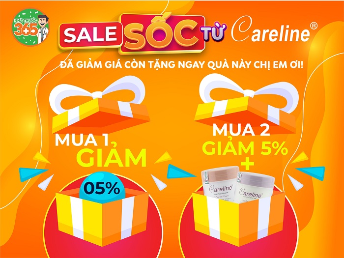 Sale sốc – giá hời từ thương hiệu Careline (Úc)