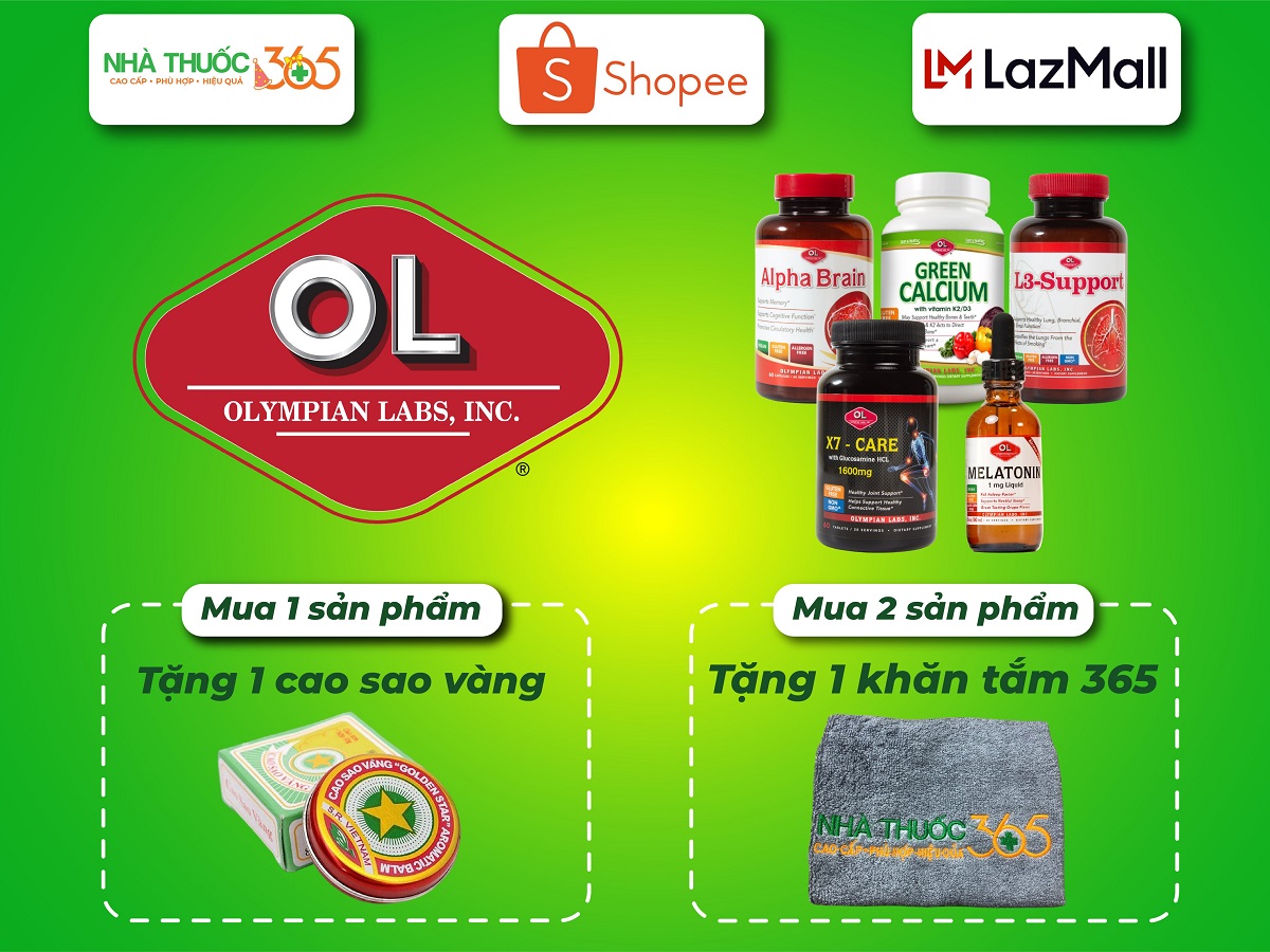 12/12 – Siêu sale tại Shopee, Lazada Nhà thuốc 365