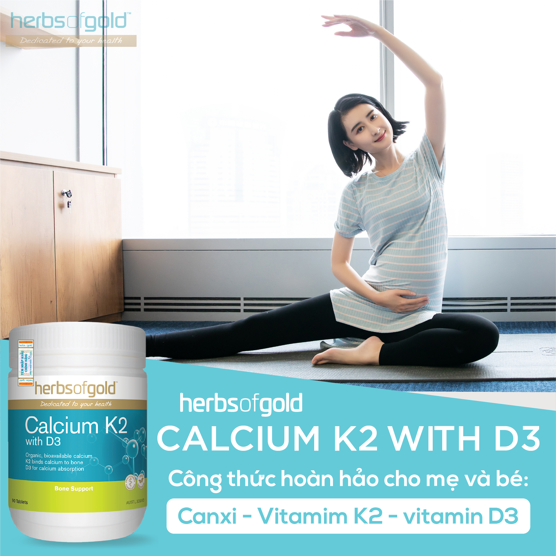 Giá canxi cho mẹ bầu