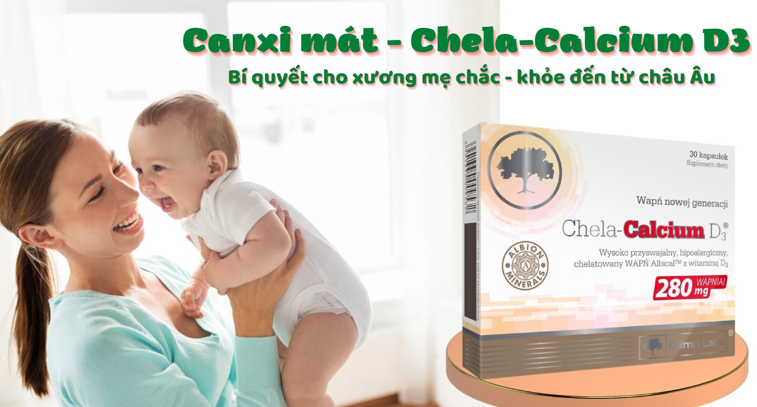 Canxi mát cho mẹ sau sinh