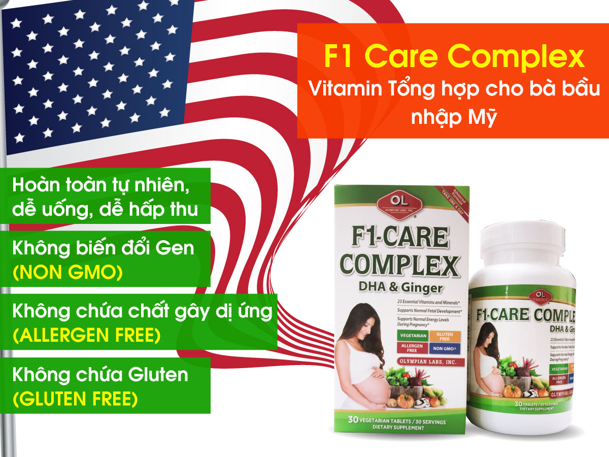 F1 Care Complex được chiết xuất 100% tự nhiên