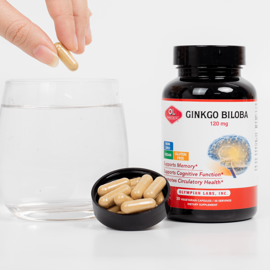 Thuốc bổ não Olympian Labs Ginkgo Biloba