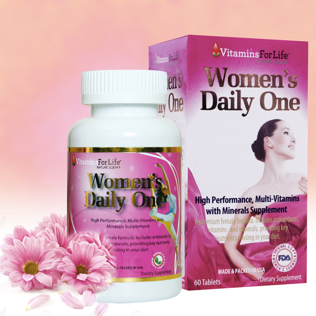 Womens Daily One hộp 60 viên - Bổ sung vitamin cho phụ nữ