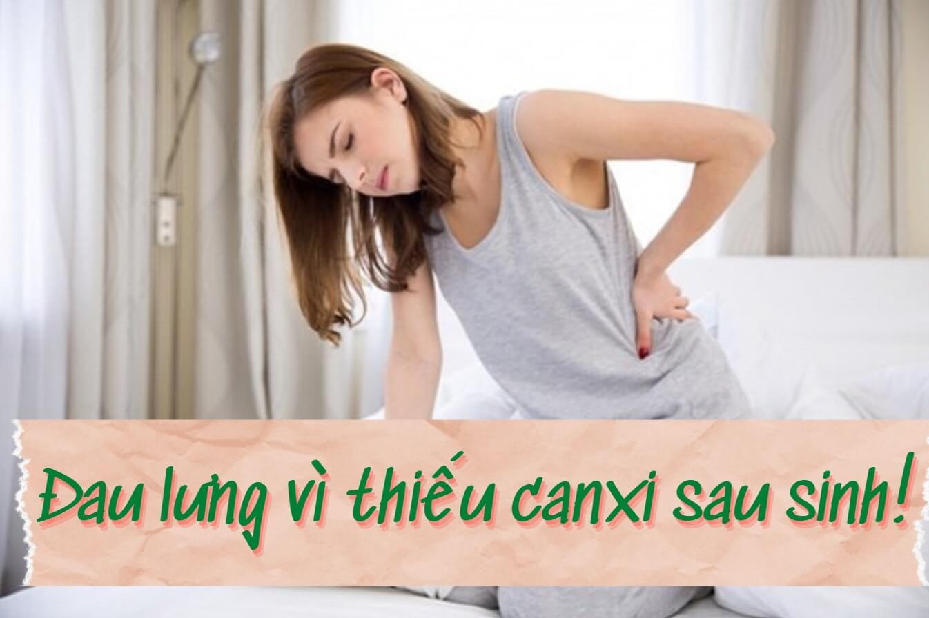 Canxi mát cho mẹ sau sinh